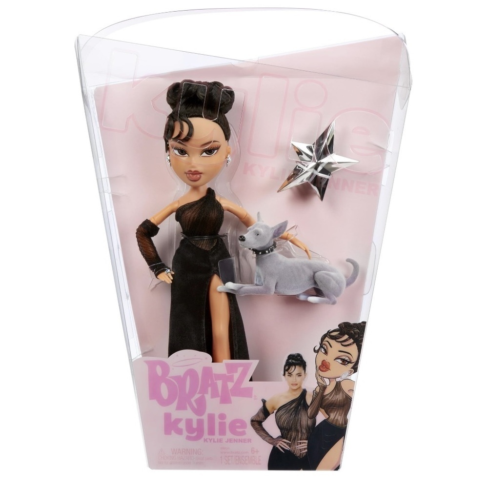 Bratz X Kylie Jenner Doll with Pet Dog and Poster, Chance of Signed Kylie Doll